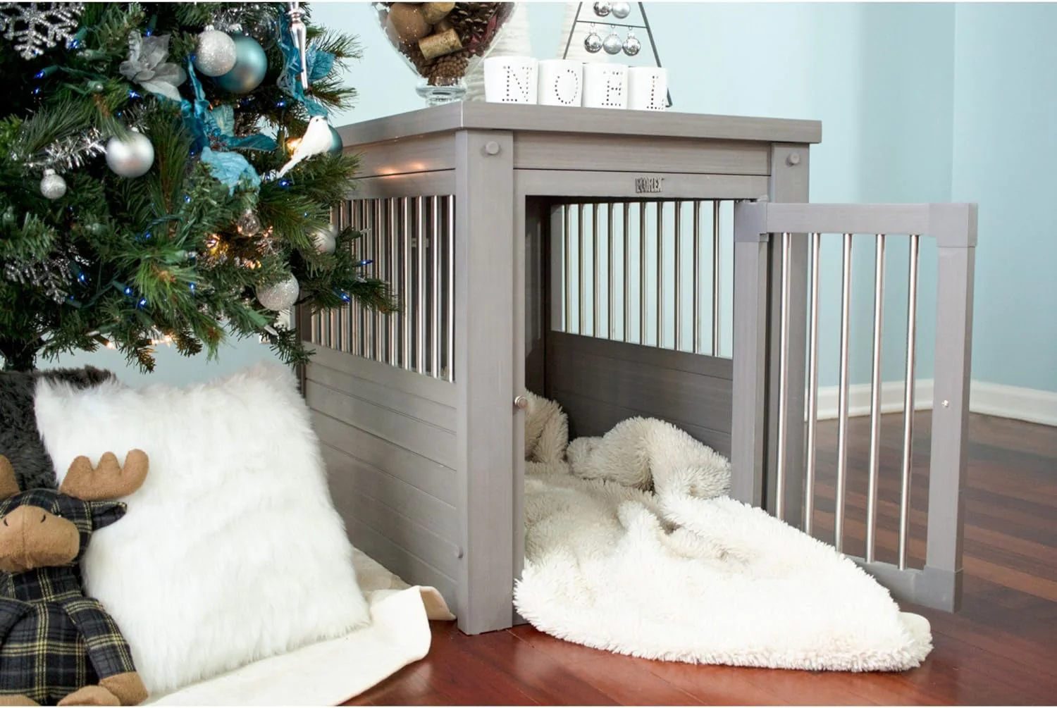 New Age Pet&a;reg; New Age Pet ecoFLEX Pet Crate/End Table