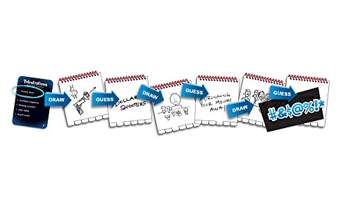 Telestrations After Dark Adult Party Game | Adult Board Game | An Adult Twist on The #1 Party Game Telestrations | The Telephone