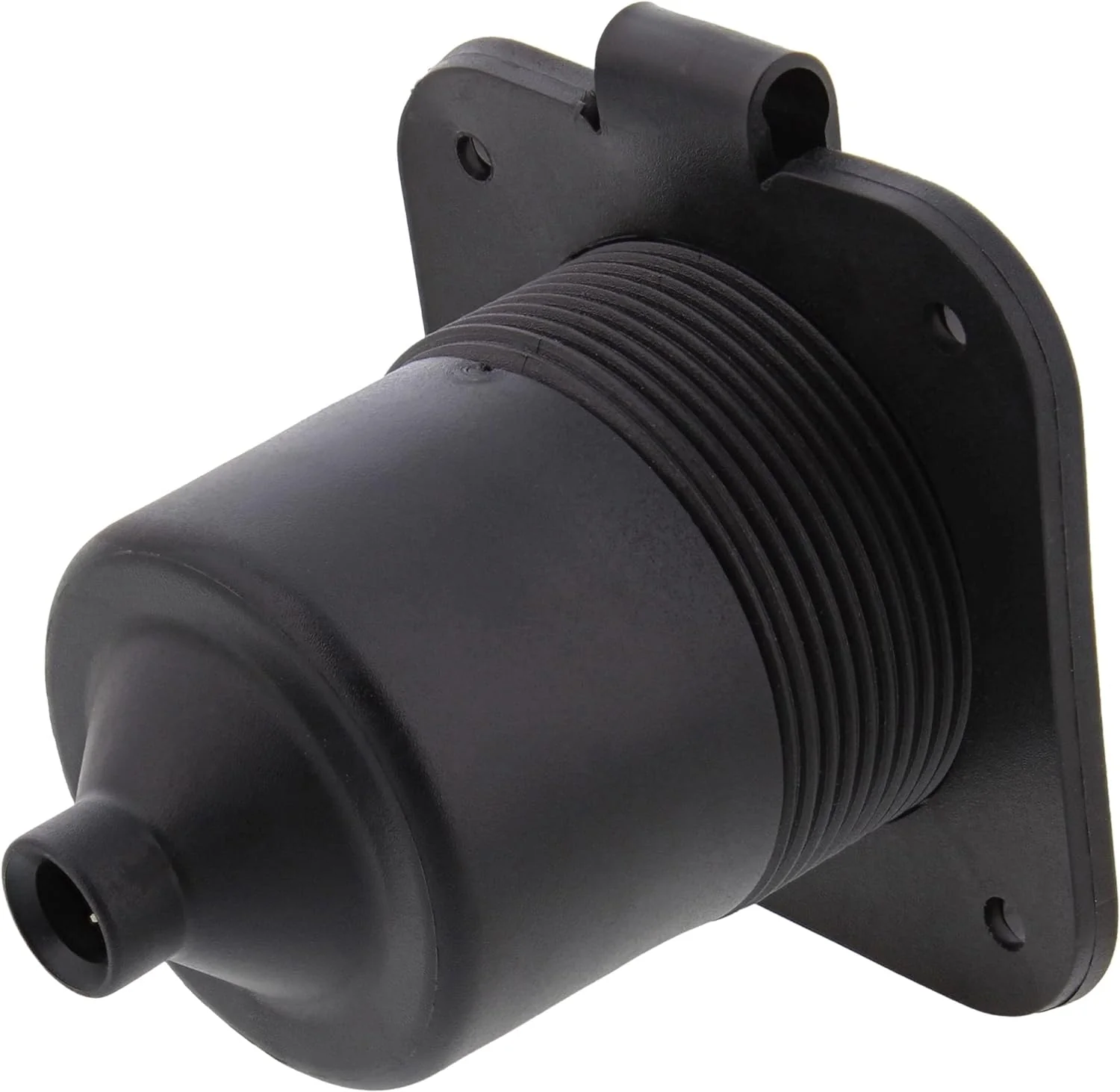 Dumble Power Inlet Port Plug 125v 2-Pole 3-Wire AC Cord Port Plug 15 Amp RV Electrical Outlet Outdoor Enclosed Trailer