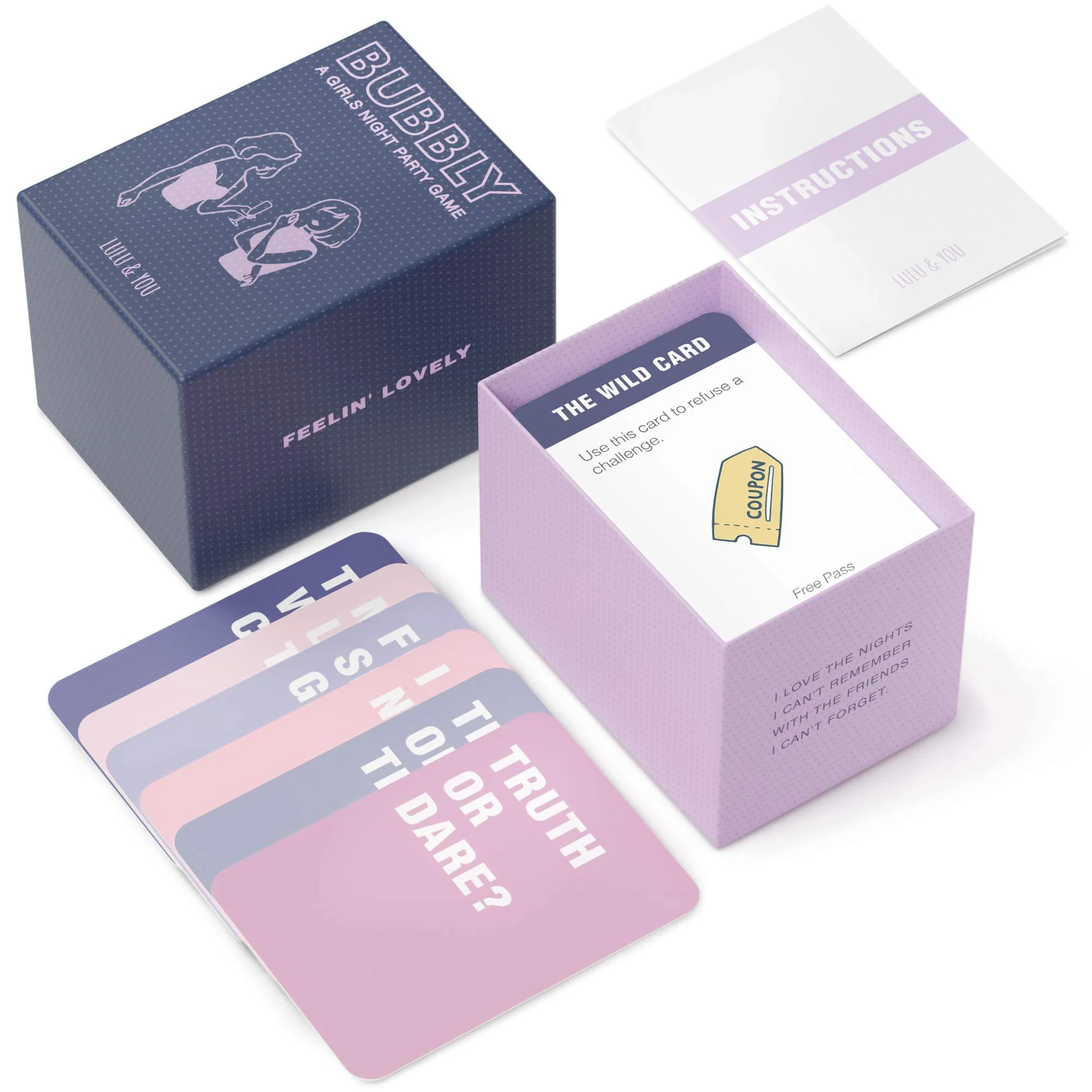lulu &a; you bubbly - a girls night party game