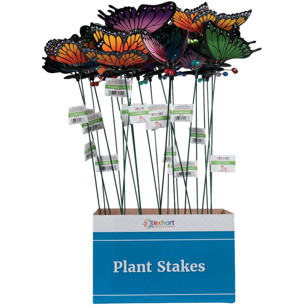 WindyWings Exhart 05108 Exhart WindyWings 16 In. H. Plastic Butterfly Garden Stake 05108 Pack of 24