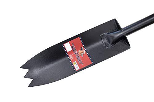 bully tools 95530 10 gauge excavator/track shovel with fiberglass long handle