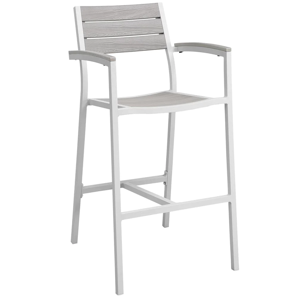 Modway Maine Outdoor Patio Bar Stool
