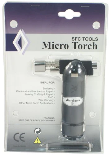 SFC Tools Micro-Flame Butane Torch Soldering Jewelry Hobbies Self Igniting SFC Tools14-300
