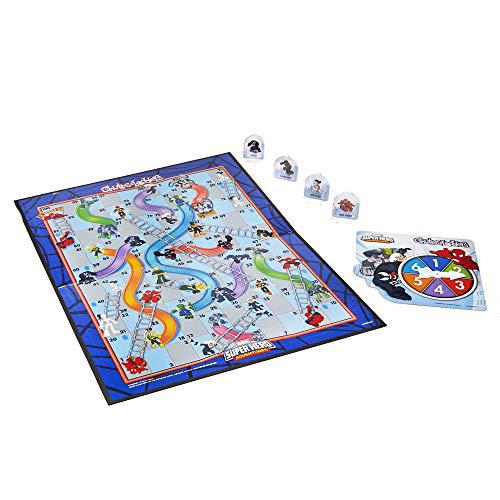 hasbro gaming marvel spider-man web warriors chutes &a; ladders game ( exclusive)