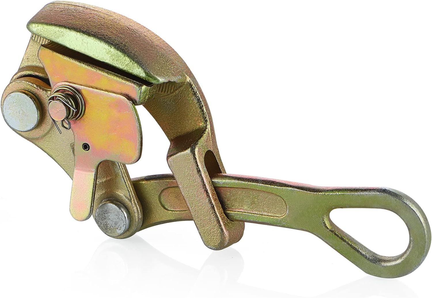 Sanbege 2T Wire Grip, Cable Gripper Puller, Steel Rope Jaw Pulling Tool for Zip Line, Barbwire, Dock Cable, Rope (5/32 Inch to 7/8 Inch