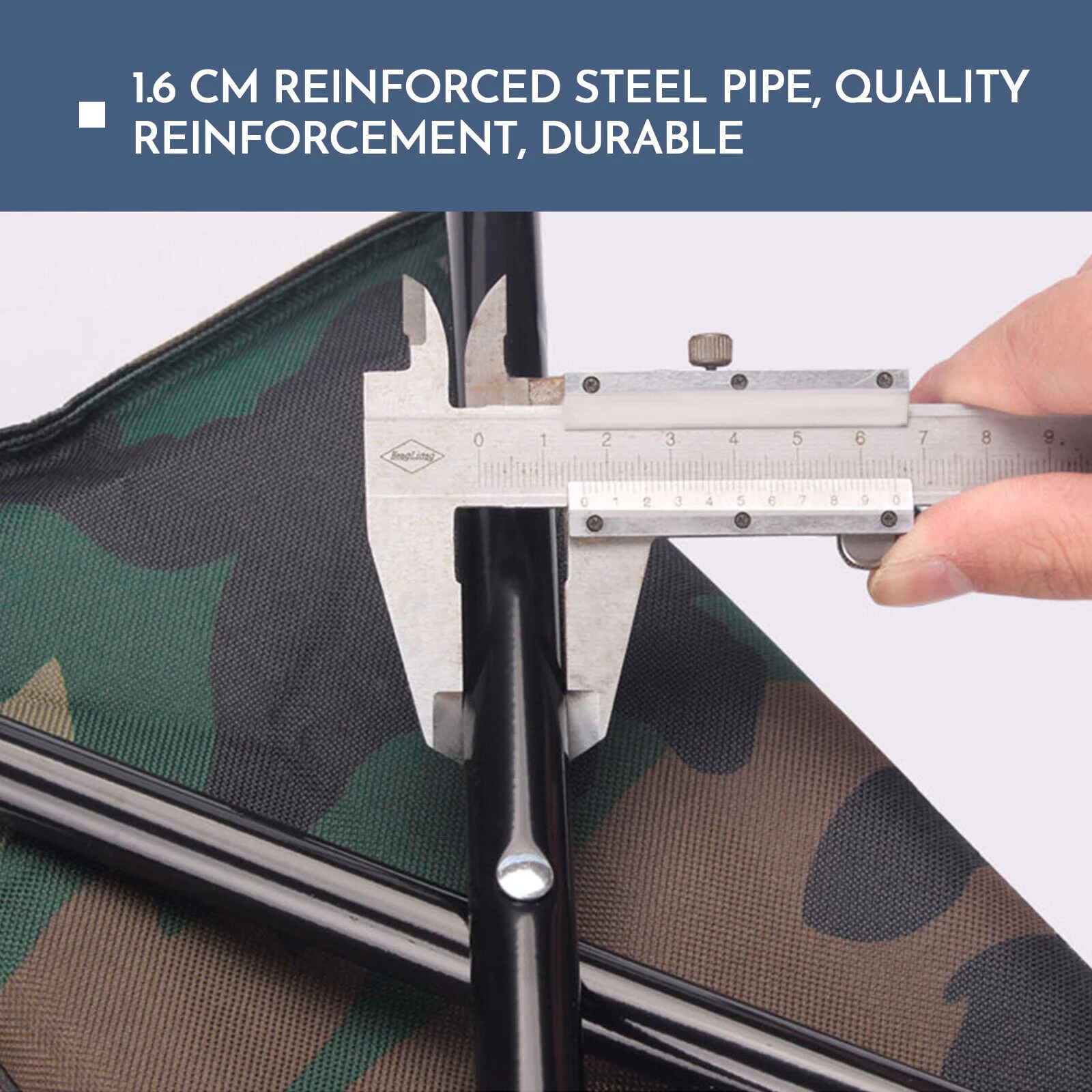 Stock Preferred Outdoor Backpack Fishing Stool Chair in Camouflage Green 13.78x11.81x15.75