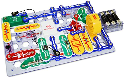 Snap Circuits 203 Electronics Exploration Kit | Over 200 STEM Projects | 4-Color Project Manual | 42 Snap Modules | Unlimited Fu