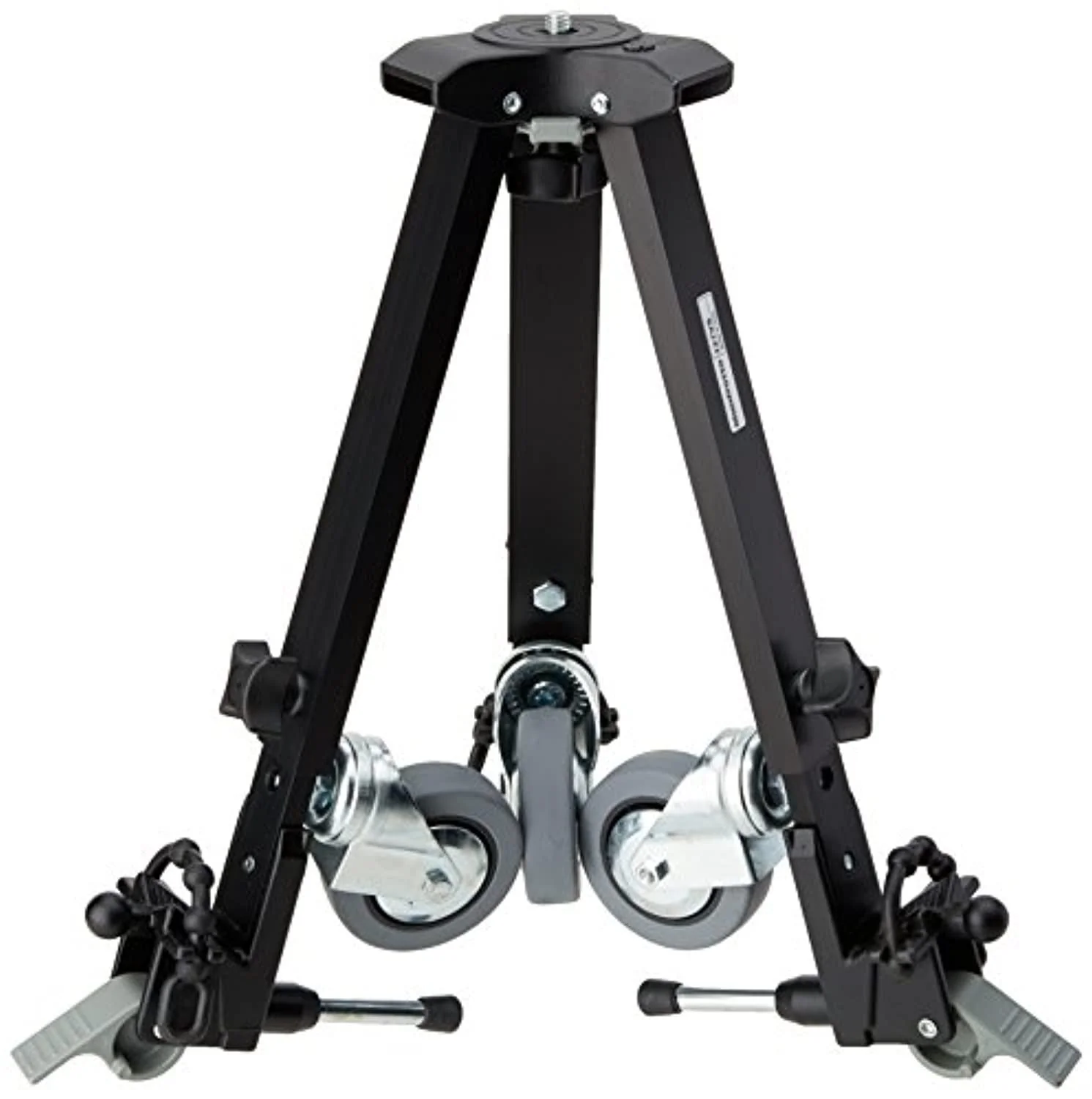 manfrotto 127vs variable spread video dolly with 3-inch wheels - replaces 3137