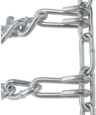 OakTen Set of 2 Tire Chains for Lawn Garden Tractors Mowers and Rider Compatible with Cub Cadet MTD Troy Bilt 490-241-0022