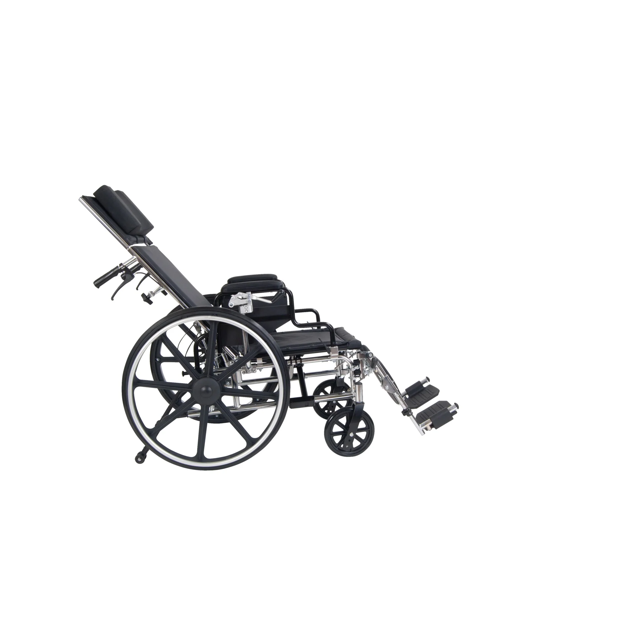Drive DeVilbiss Healthcare Drive Medical Viper Plus GT Full Reclining Wheelchair, Desk Arms, 16-Inch Seat Width