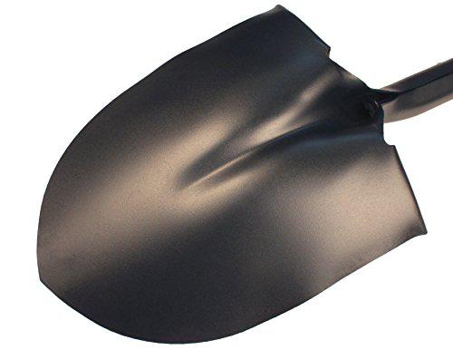 bully tools 62515 49.25 in. fiberglass long handle 14-gauge steel round point shovel