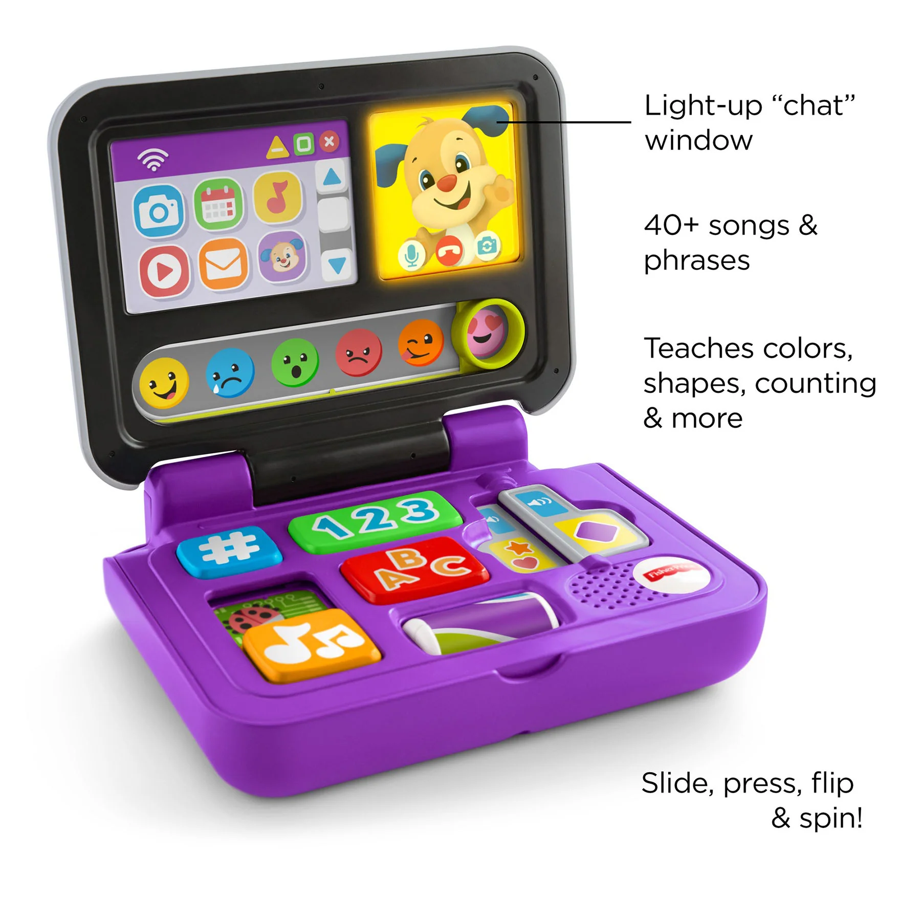 Laugh &a; Learn Fisher-Price Click &a; Learn Laptop Toy