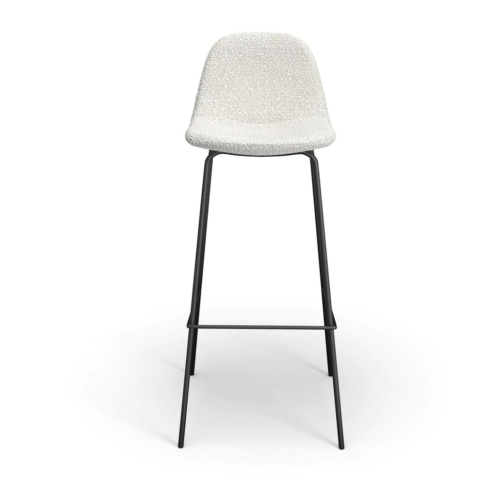 Aeon Maxine Boucle Bar Height Stools (Set of 2)
