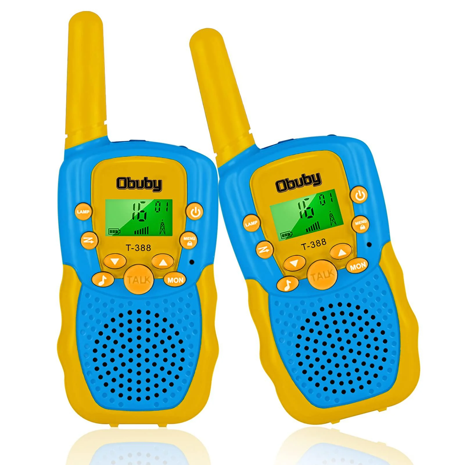 obuby toys for 3-12 year old boys girls walkie talkies for kids 22 channels 2 way radio gifts with backlit lcd flashlight 3 k