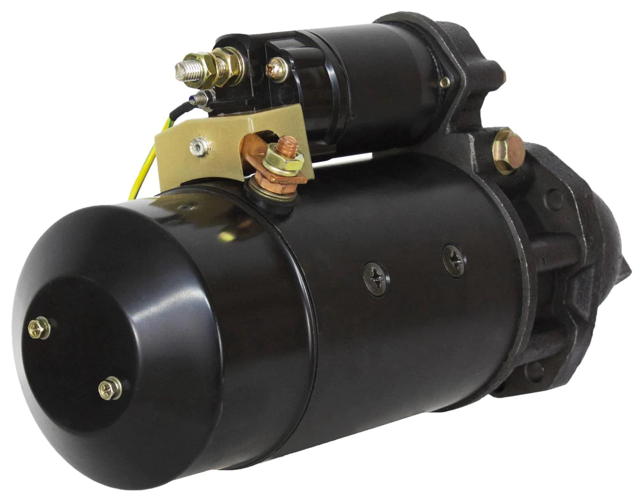Rareelectrical STARTER MOTOR COMPATIBLE WITH JOHN DEERE BACKHOE LOADER 510 JD500C COMBINE 1085 6600 6602 6620