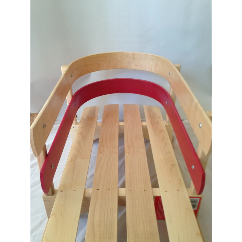 Pelican Paricon Pull Sleigh Deluxe Baby Wood Sled 29 in.
