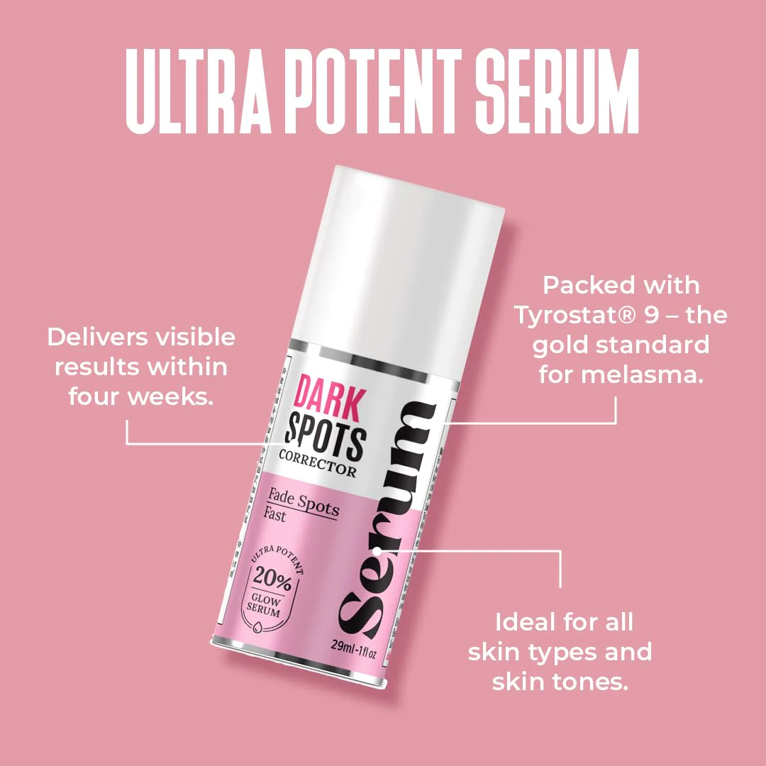 DIVINE DERRIERE Dark Spot Corrector, Dark Spot Remover for Face - For Stubborn Dark Spots Serum, Dark Spot Remover with Kojic Acid, Alpha Arbuti