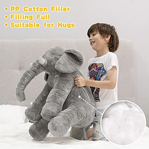 HOMILY stuffed elephant plush animal toy 24 inch