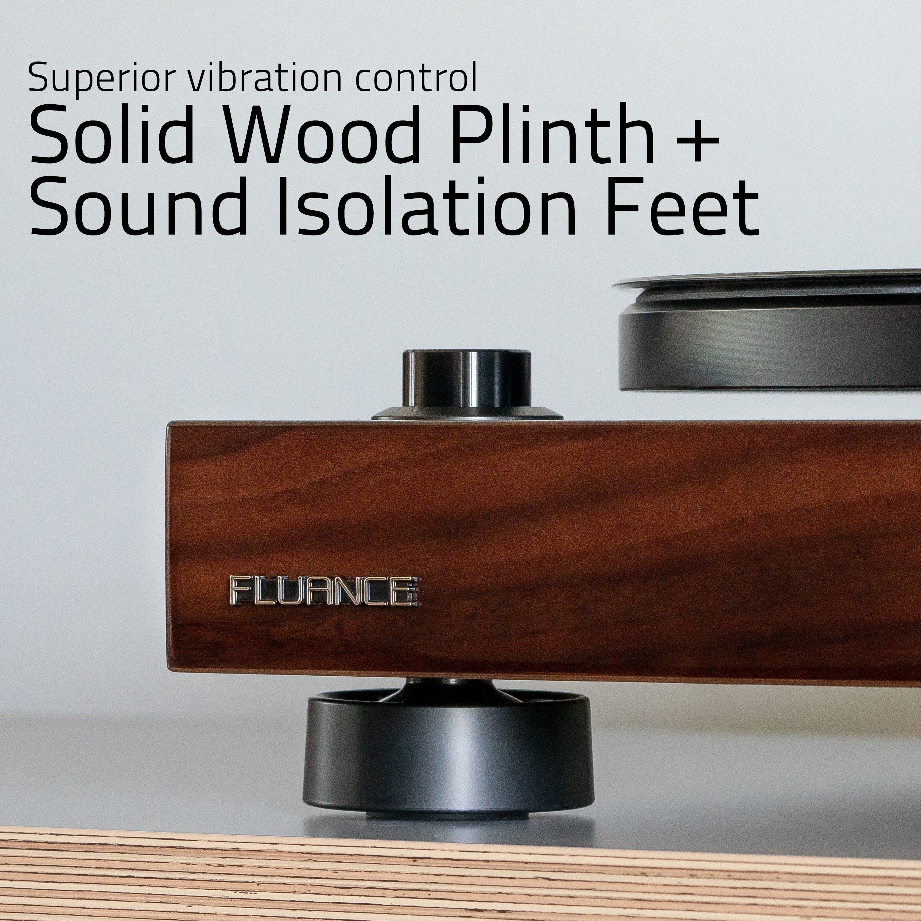 Fluance RT81 Elite High Fidelity Vinyl Turntable and Ai61 Powered 6.5