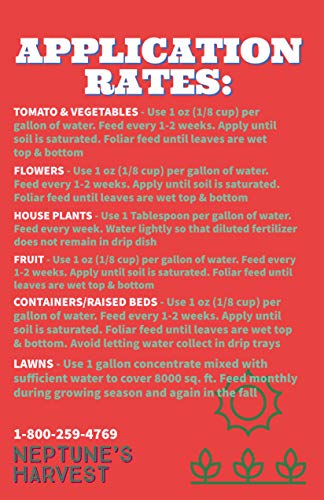Neptunes Harvest Tomato &a; Veg Fertilizer 2-4-2, 36 oz