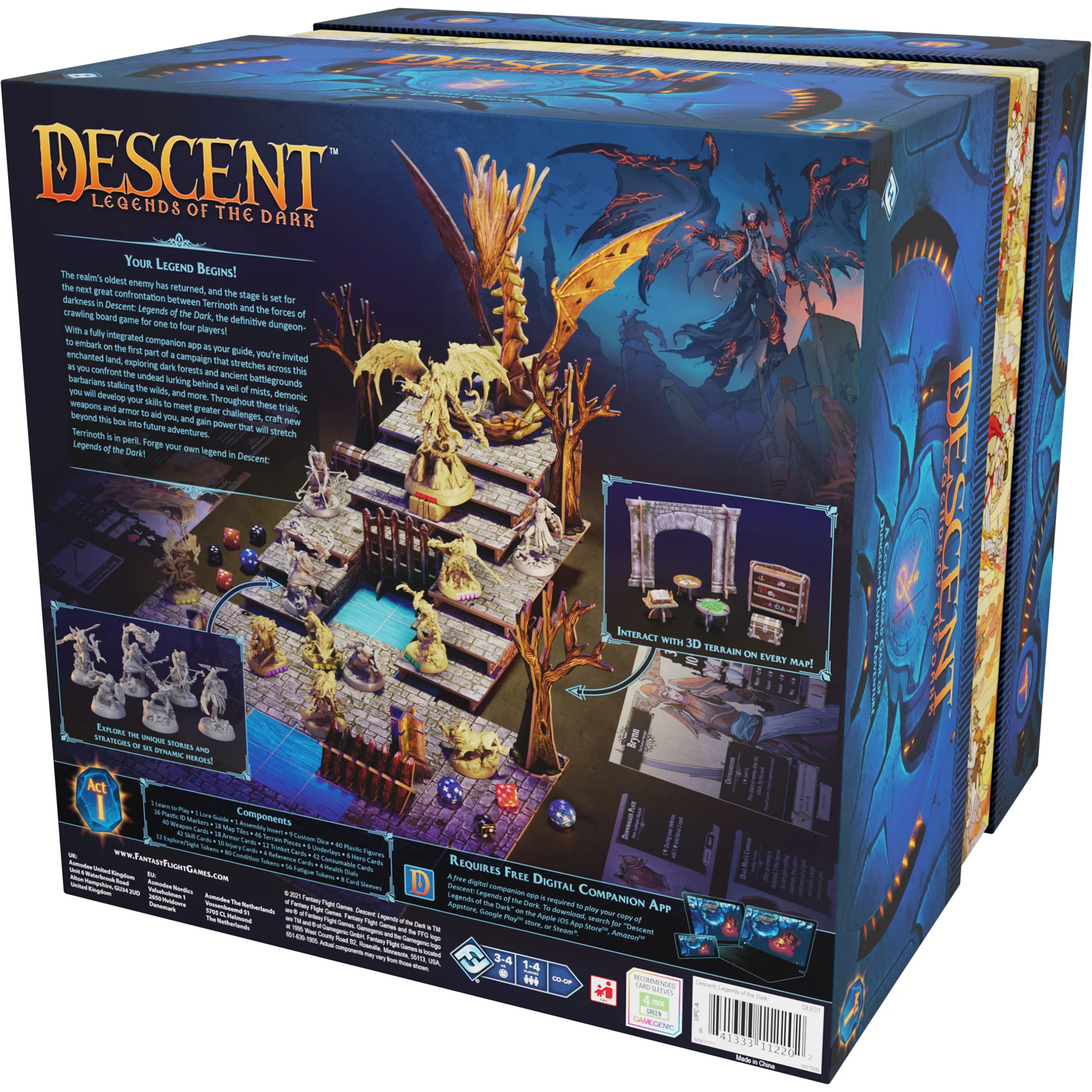 Fantasy Flight Games Descent: Legends of the Dark Board Game