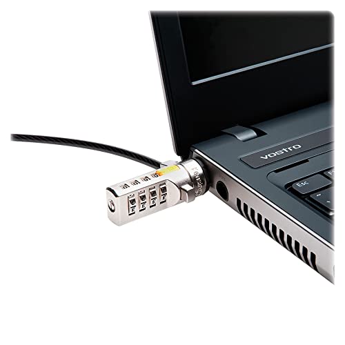 Kensington Combination Cable Lock for Laptops and Other Devices (K64673AM),Black