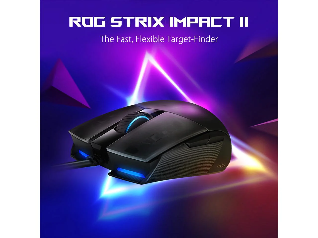 ASUS ROG Strix Impact II Ambidextrous Gaming Mouse