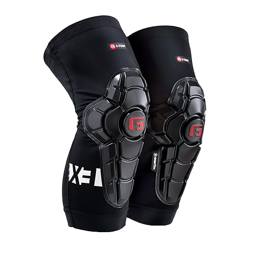 G-Form Pro-X3 Mountain Bike Knee Guards - Knee Pads for Men &a; Women - Black, Adult XL