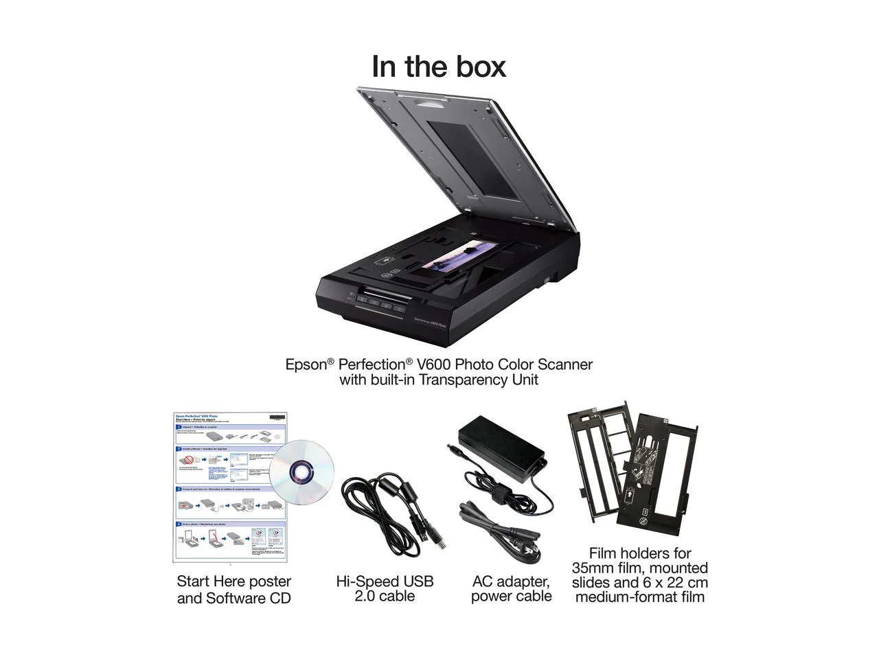 Epson Perfection V600 Photo Scanner
