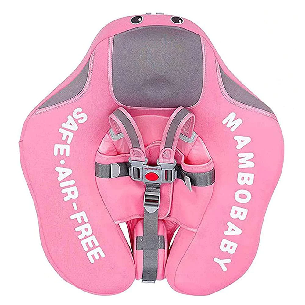 shimaixjyy baby non inflatable swimming float, baby swimming pool floats with canopy,pink