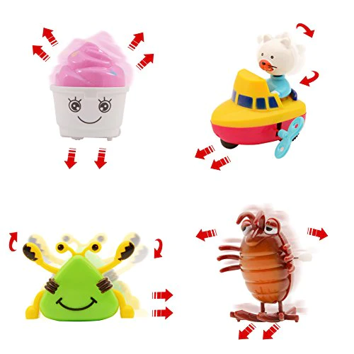 Nunkitoy Wind Up Toy,28 Pack Assorted Clockwork Toy Set,Original Color Wind Up Animal Party Favors Toy Great Gift for Boys Girls Kids Tod