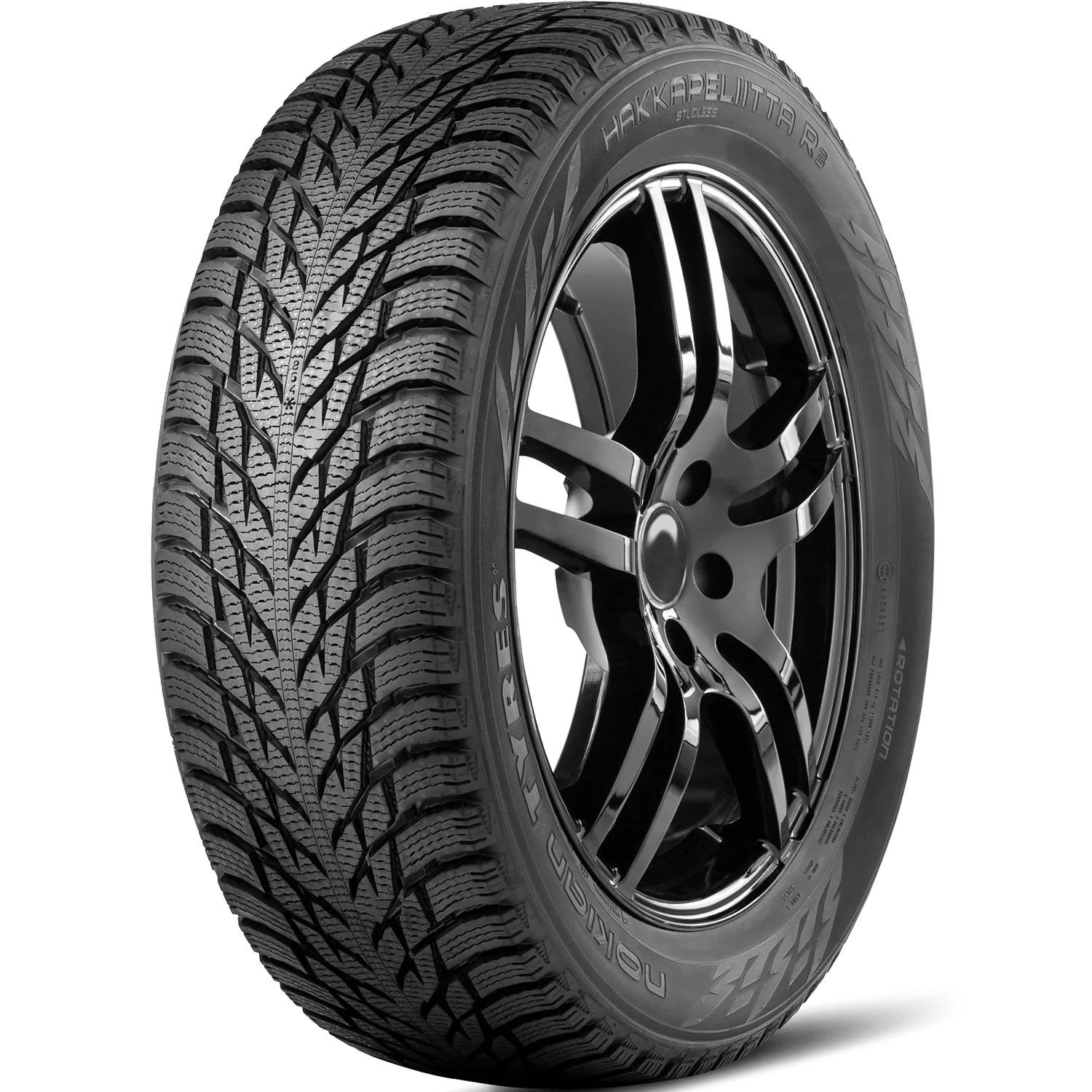 Nokian 2 Tires Nokian Hakkapeliitta R3 245/40R19 98T XL (Studless) Snow Winter