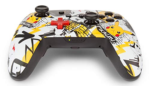 PowerA Enhanced Wireless Controller for Nintendo Switch - Pokemon Graffiti - Nintendo Switch