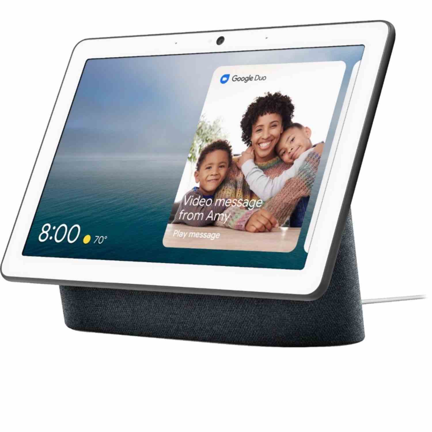 Google Nest Hub Max Smart Display with Google Assistant - Charcoal - GA00639-US
