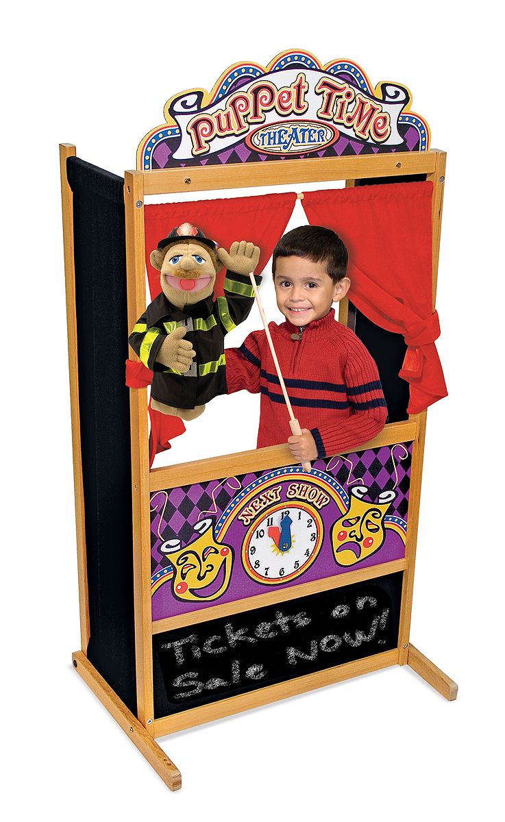 Melissa &a; Doug Deluxe Puppet Theater