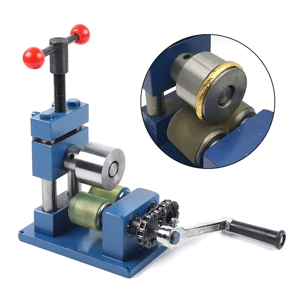lifujundong ring jewelry bending press machine, hand crank jewelry ring bender tool, ring bender presser tool, multi-function