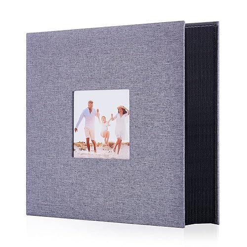 Artmag Photo Album 4x6 600 Large Capacity Linen Album Book Holds 600 Horizontal and Vertical Photos for Family Wedding Anniversa