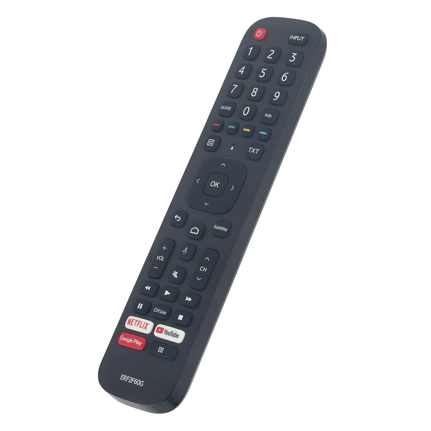 GCP Products Erf2F60G Replaced Voice Remote Fit For Hisense Smart Android Tv 9.0 Pie 32A56E 40A56E