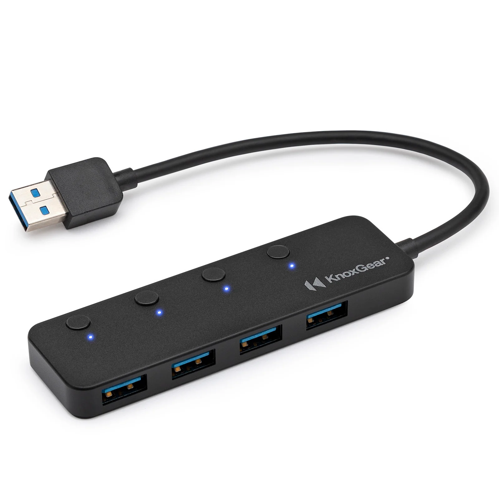 Arturia MiniLab Mk II Inverted Portable USB-MIDI Controller (Black) w/ USB Hub