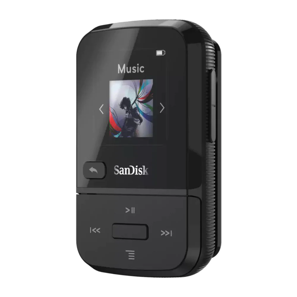 SanDisk 16GB Clip Sport Go Wearable MP3 Player (Black)