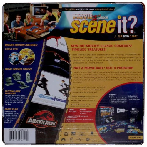 ScreenLife Games Scene It? Deluxe Movie 2nd Edition