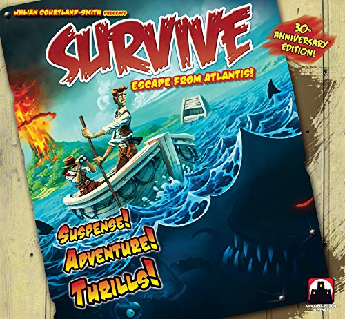 Stronghold Games Survive Escape From Atlantis 30th Anniversary Edition