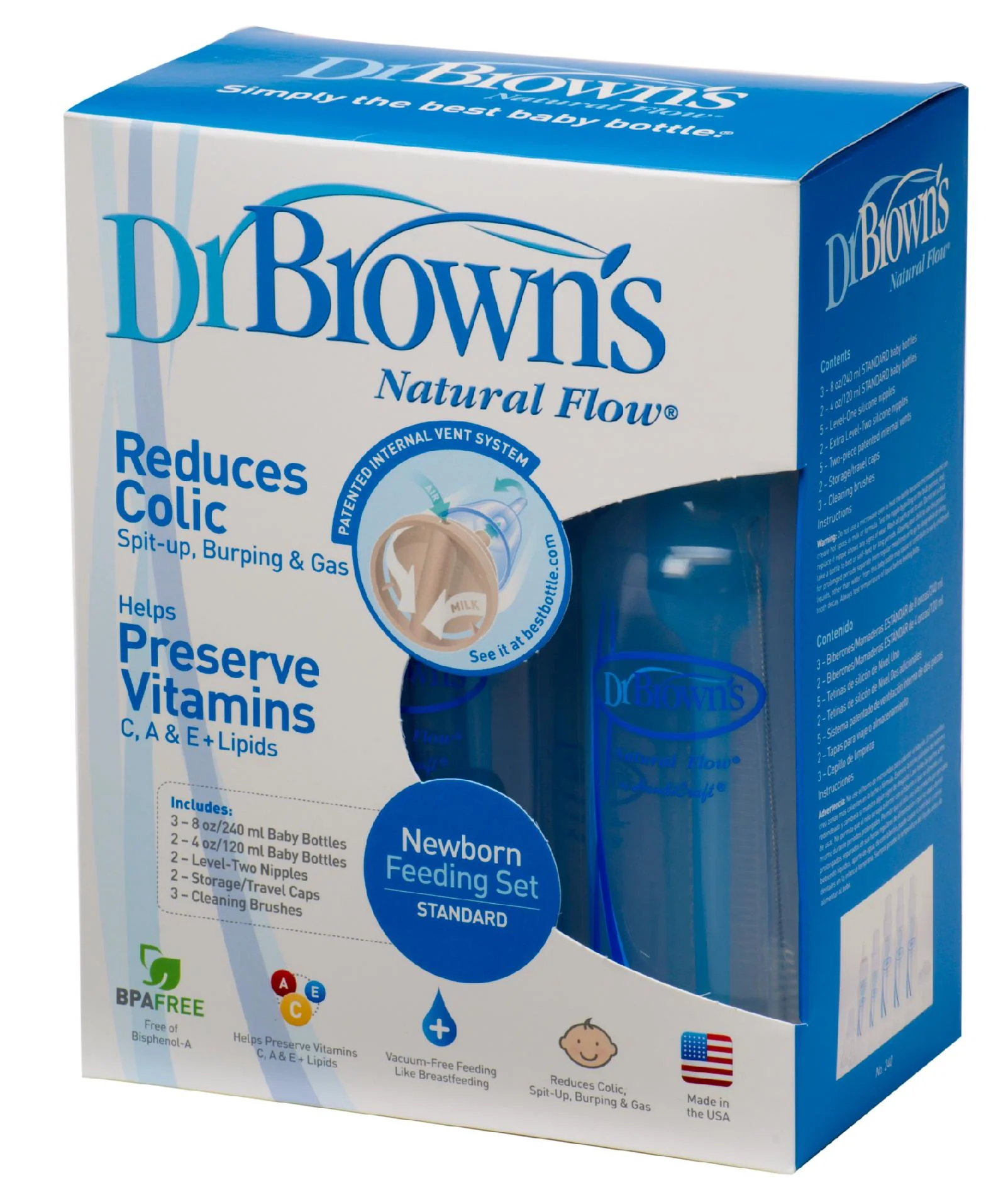 Dr. Brown&s;s Newborn Natural Flow Feeding Set