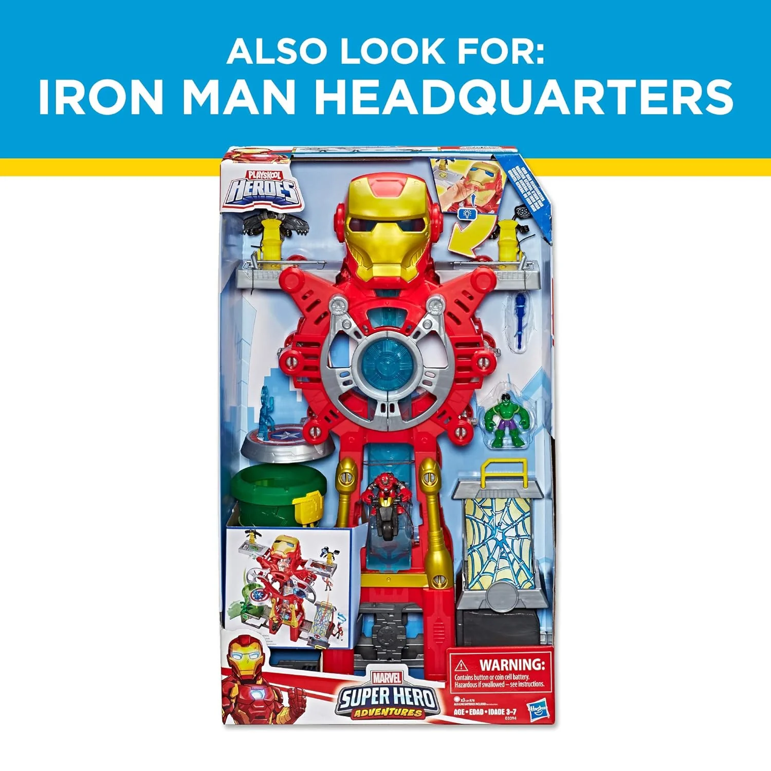 Hasbro Playskool Heroes Marvel Super Hero Adventures Ultimate Set, 10 Collectible 2.5-Inch Action Figures, Toys for Kids Ages 3 and …