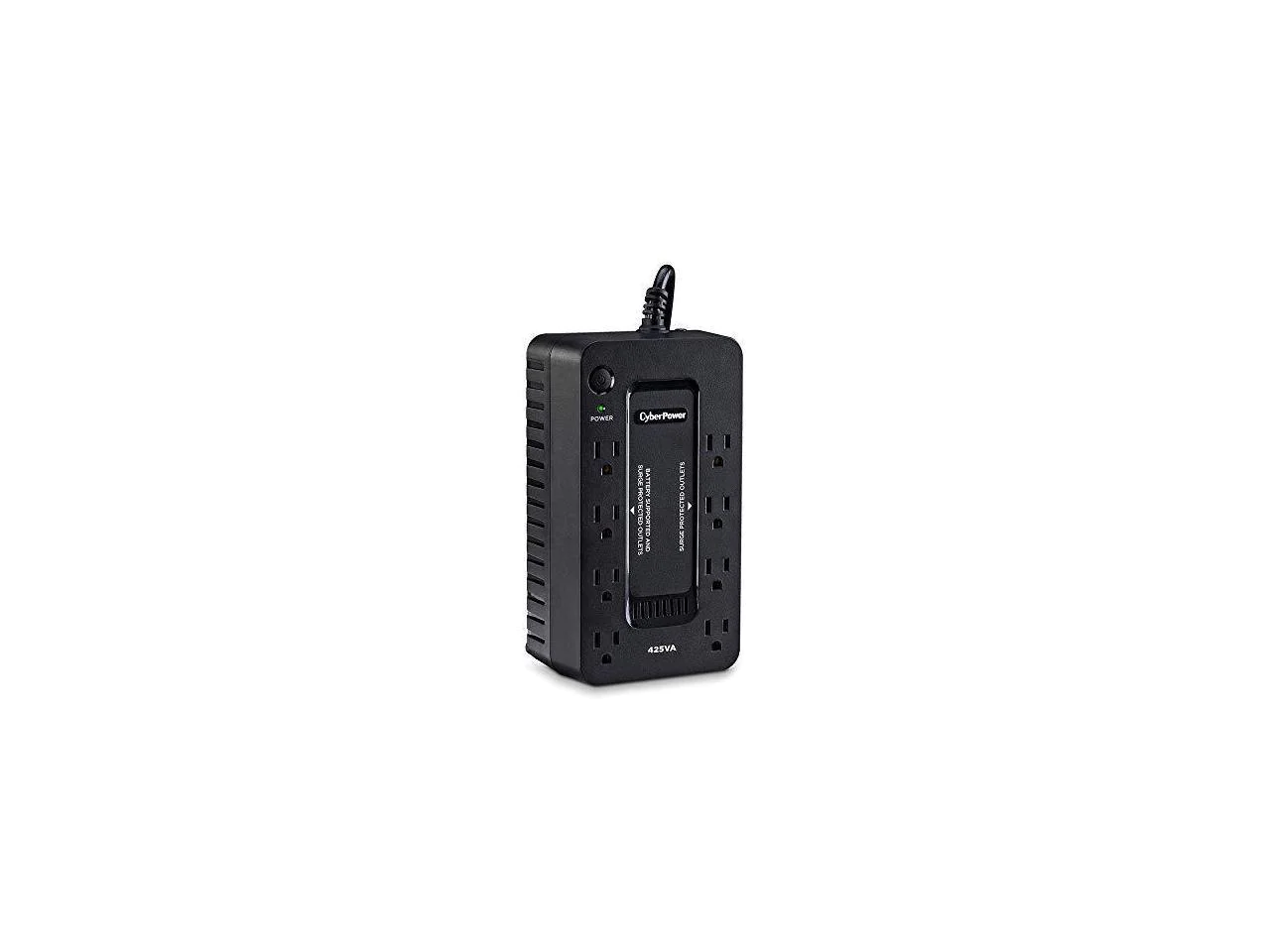 CyberpowerPC CyberPower ST425 Standby UPS System, 425 VA / 260 Watts, 8 Outlets, Compact