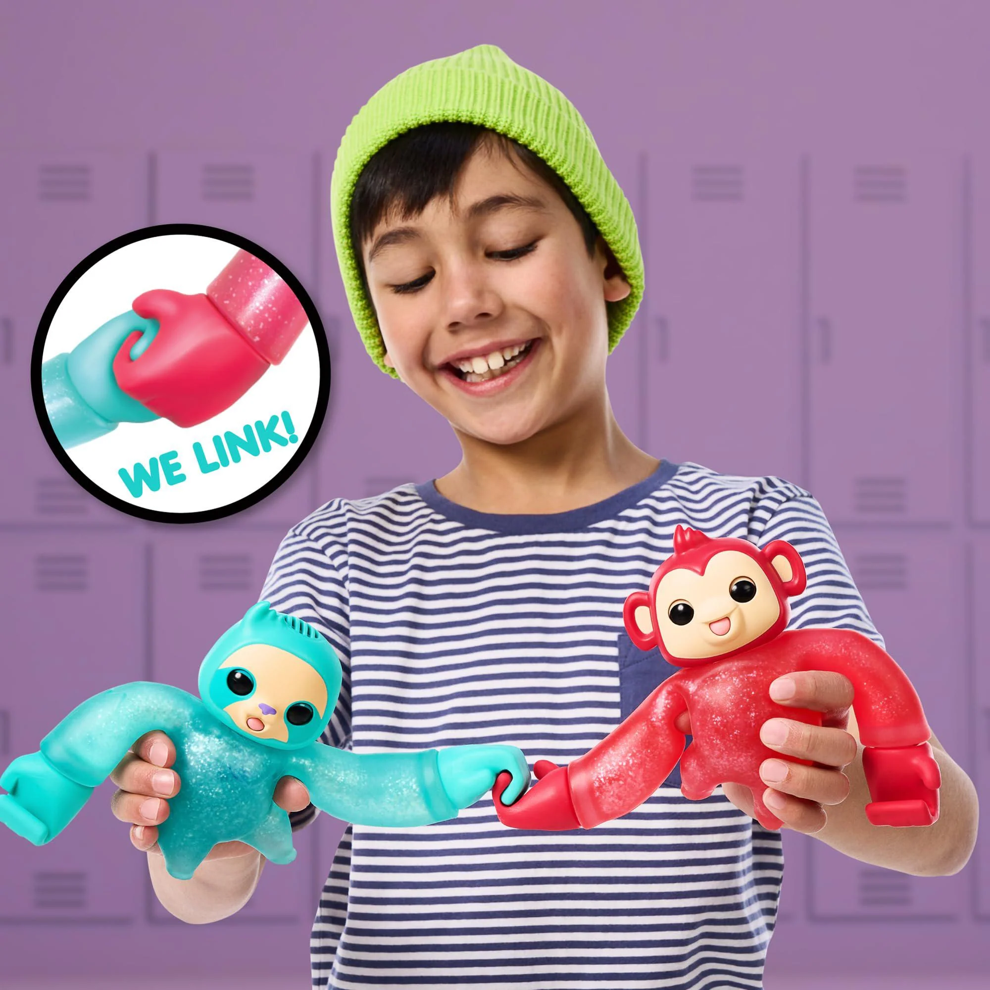 little live pets hug n&s; hang zoogooz - sensoo sloth. an interactive electronic squishy stretchy toy pet with 70+ sounds &a; rea