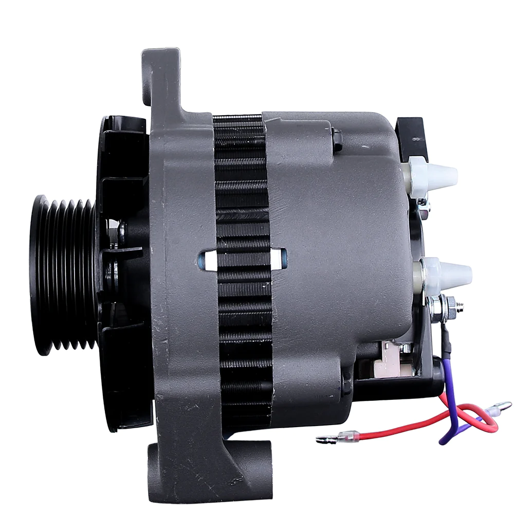 Rareelectrical NEW ALTERNATOR COMPATIBLE WITH 6 GROOVE PULLEY MERCRUISER STERN DRIVE MODEL 350 MAG ALPHA 4-BBL 5.7L 350CI 8CYL 1997 60055