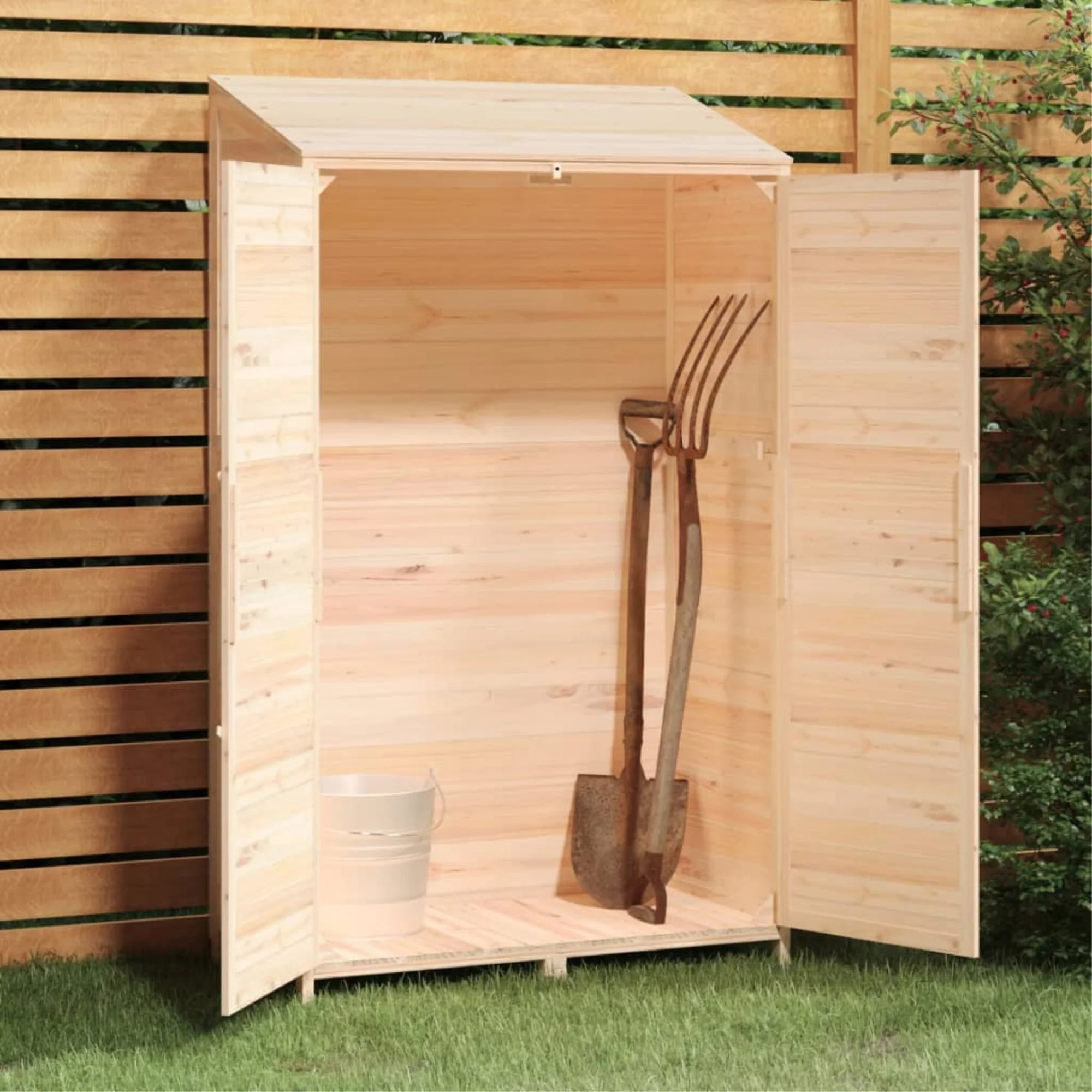 vidaXL Garden Shed 40.2