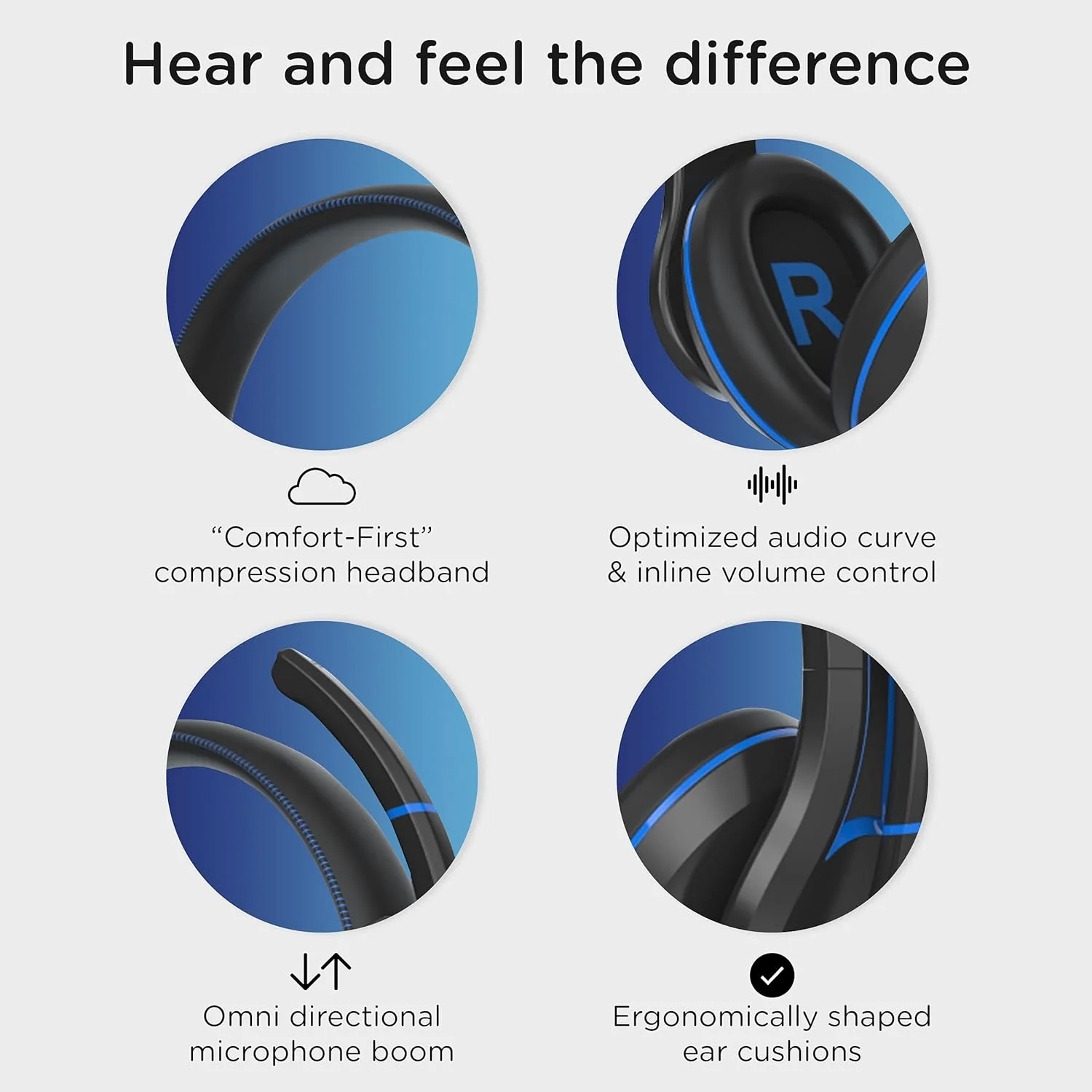 Zell Electronics Zell / Twt Audio Duro, Tw210 (2Nd Gen) | Premium Over-Ear Wired Headset With Noise Reducing Microphone (3.5Mm Jack)